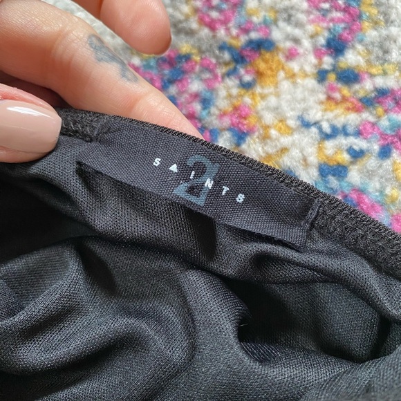 21 Saints One Shoulder Asymmetrical Girls Night Out Top Size M/L - Picture 5 of 8